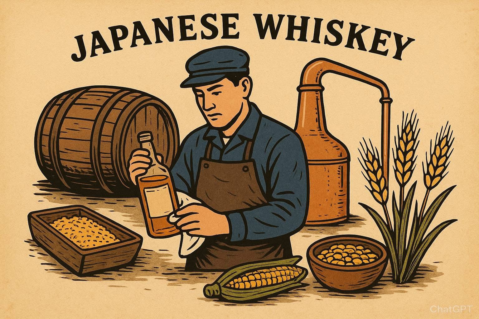 Japanese Whisky – History, Production, Types & Regional Identity